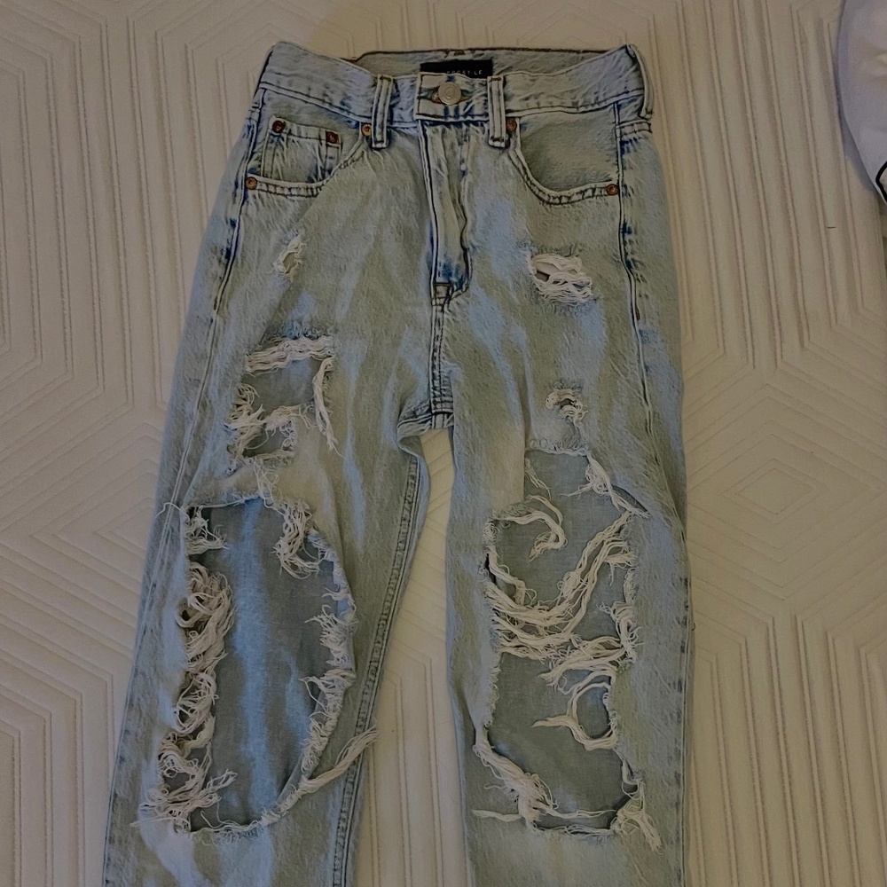 Distressed Jeans